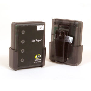 Service Pager with belt clip